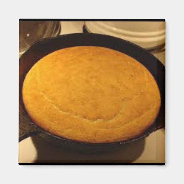 Homemade Corn Bread Magnet (Front)