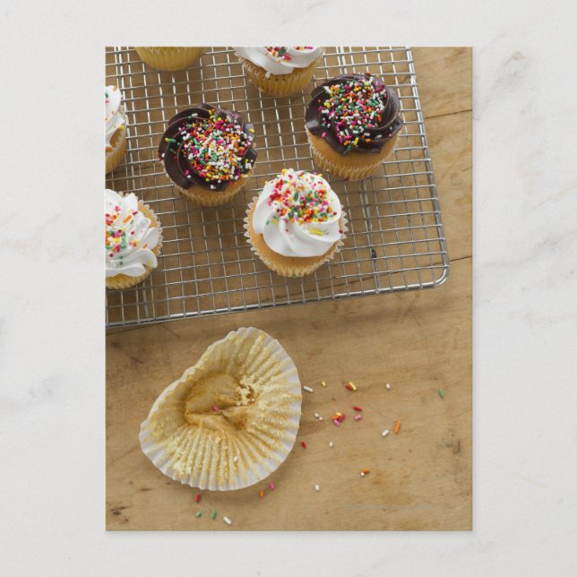 Homemade cupcakes postcard (Front)