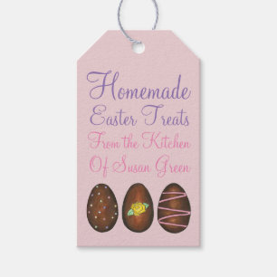 Homemade Easter Candy Baked By Chocolate Egg Tags