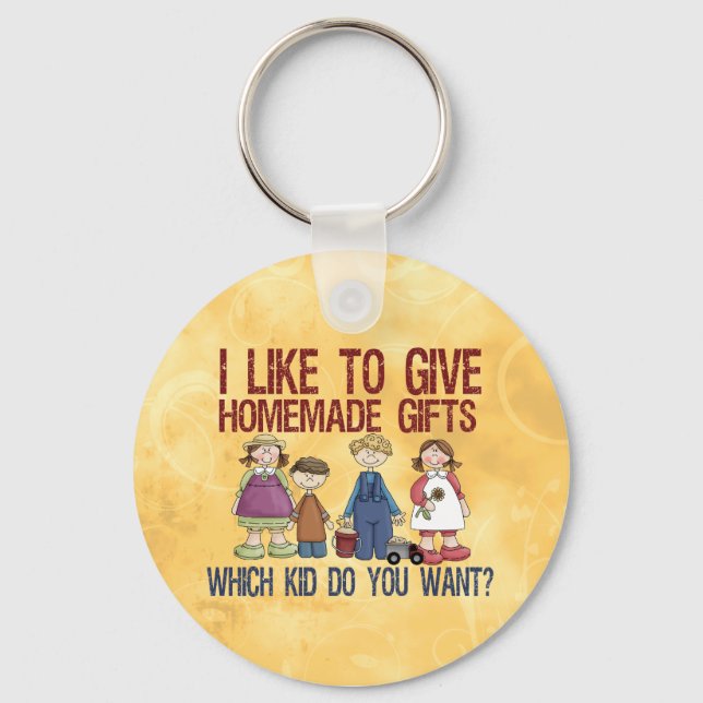Homemade Gifts Key Ring (Front)