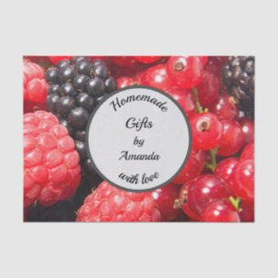 Homemade gifts with love customisable photo tissue paper