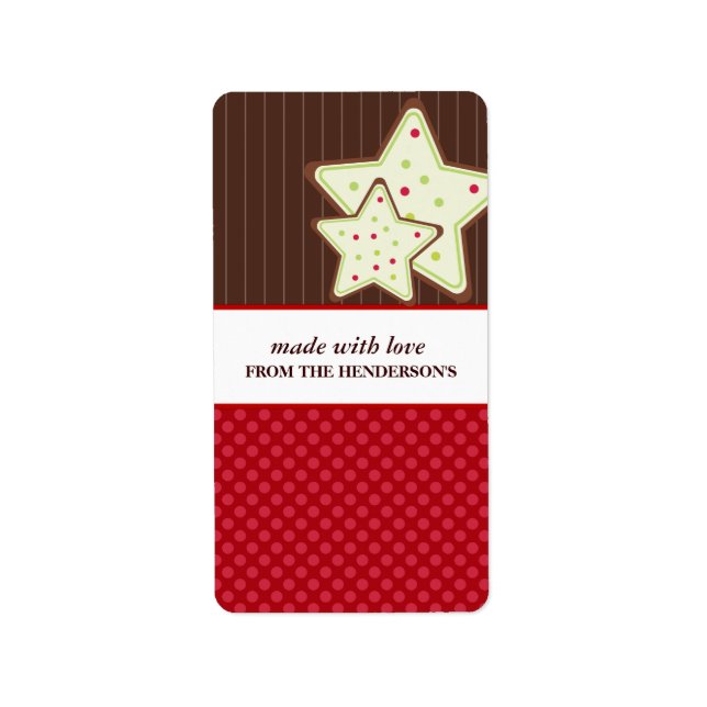 Homemade Goodies Gift Tag Stickers (Front)