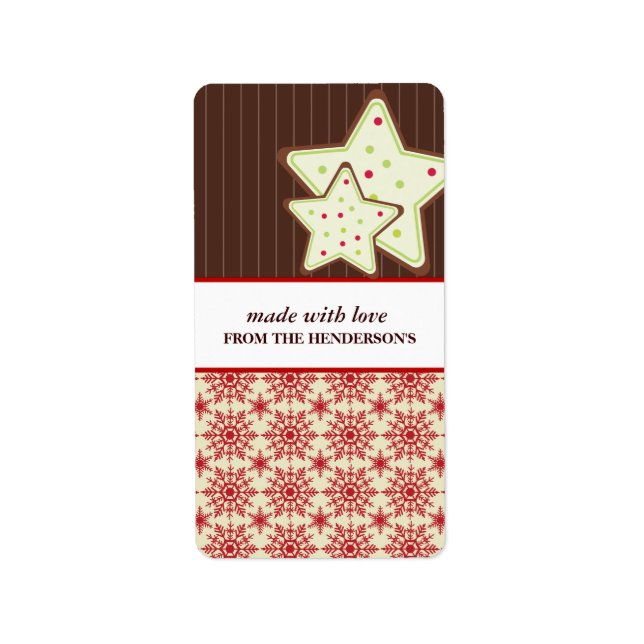 Homemade Goodies Gift Tag Stickers (Front)