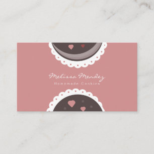 Homemade Goods Cookie Biscuit Bakery Business Card