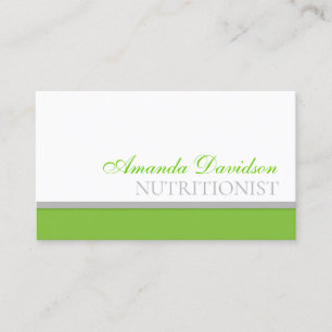 Homemade Healthy Sweets & Cakes Simple Modern Business Card