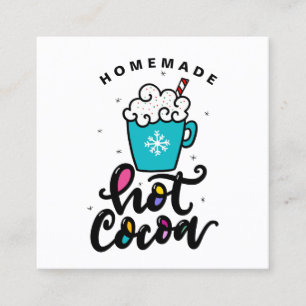 Homemade Hot Cocoa Ingredient Cards