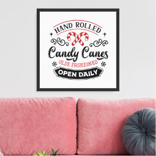 Homemade Hot Cocoa Recipe Farmhouse Canvas Print