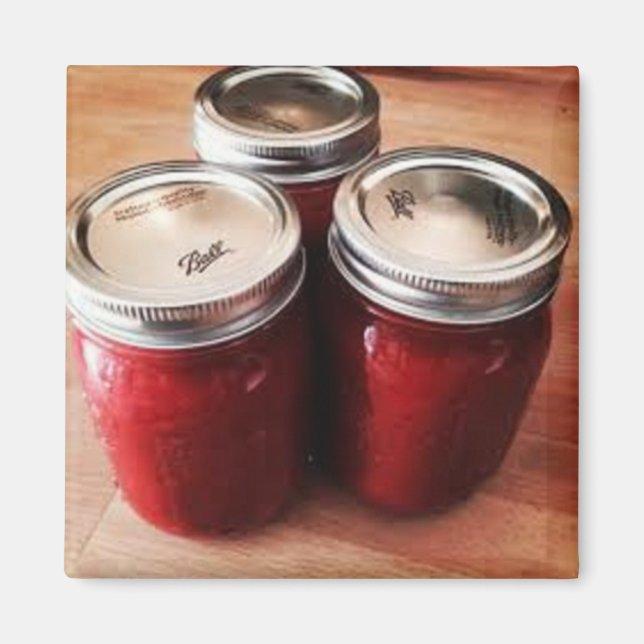 Homemade Hot Sauce Magnet (Front)