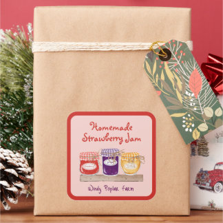 Homemade Jam & Jelly Product Label