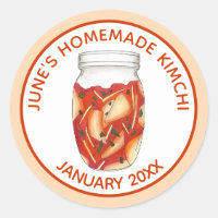 Homemade Kimchi Fermented Cabbage Korean Food
