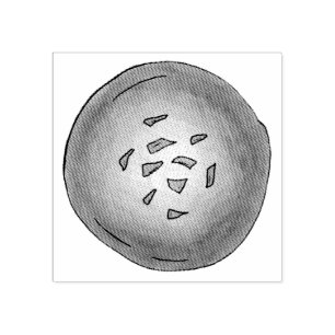 Homemade Malpua Indian Pancake Mithai Sweets Rubber Stamp