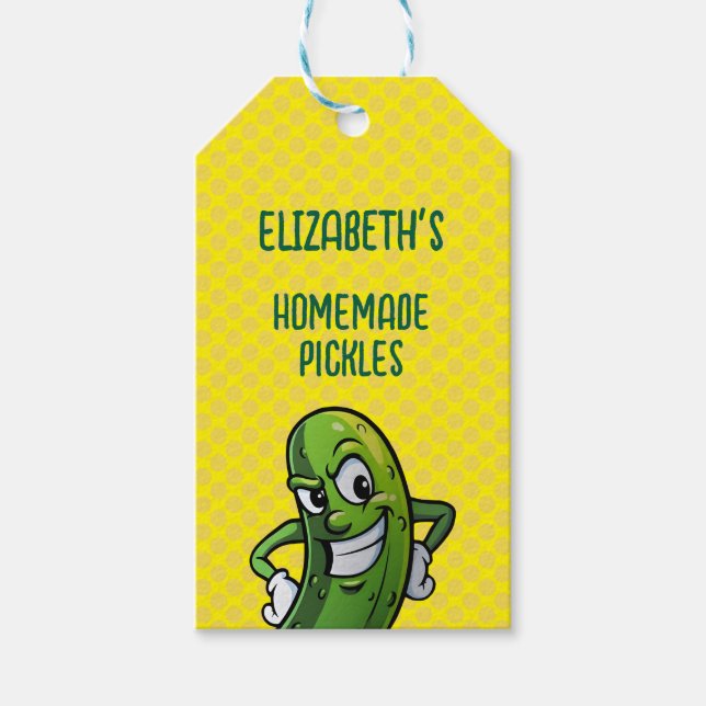 Homemade Pickles Gift Tags (Front)