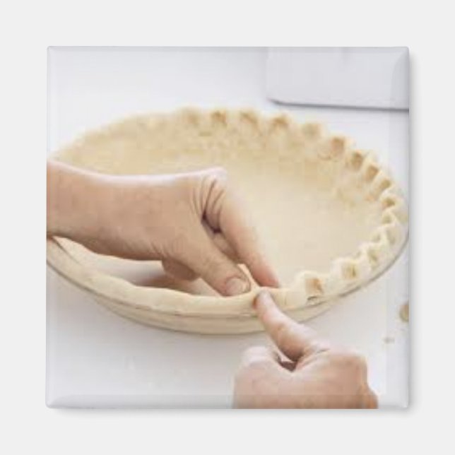 Homemade Pie Crust Magnet (Front)