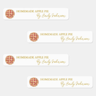 Homemade Pie Thin Label