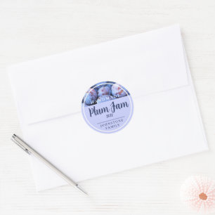 Homemade Plum Jam Stickers