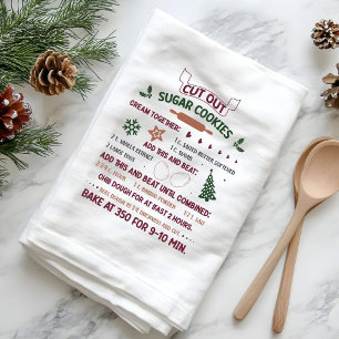 Homemade Pumpkin Pie Recipe Holiday Gift Tea Towel