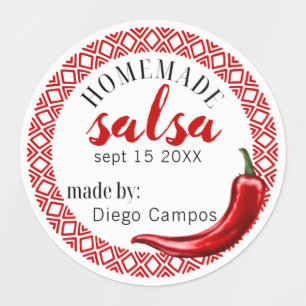 Homemade Salsa Hot Jalapeno Mexican Sauce Canning