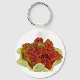 Homemade Salsa Key Ring