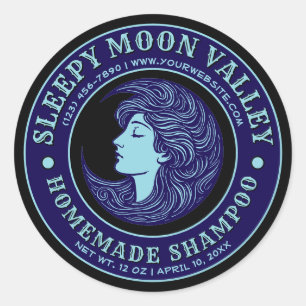 Homemade Shampoo Label Template