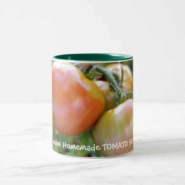 Homemade Soup Two-Tone Coffee Mug (Center)