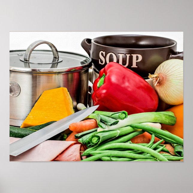 Homemade Soup...Yum! Poster (Front)