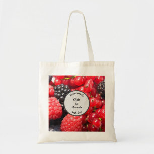 Homemade with love business gift photo tote bag