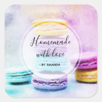 Homemade with Love Photo of Colourful Macarons
