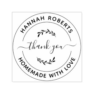 Homemade with Love Thank You Self-inking Stamp