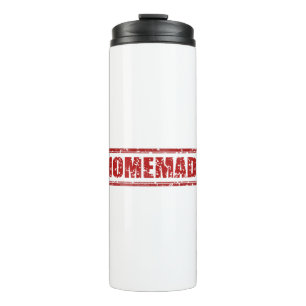 Homemade written thermal tumbler