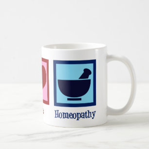 Homeopath Peace Love Homaeopathy Coffee Mug