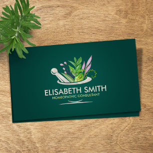 Homeopathy - Herbal Medicine - Naturopath Business Card