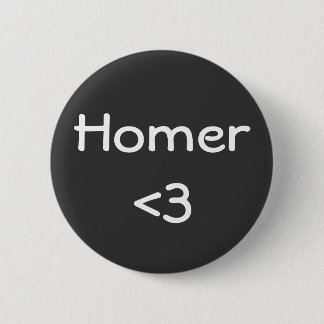 Homer 6 Cm Round Badge
