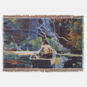 Homer - Adirondack Guide Throw Blanket