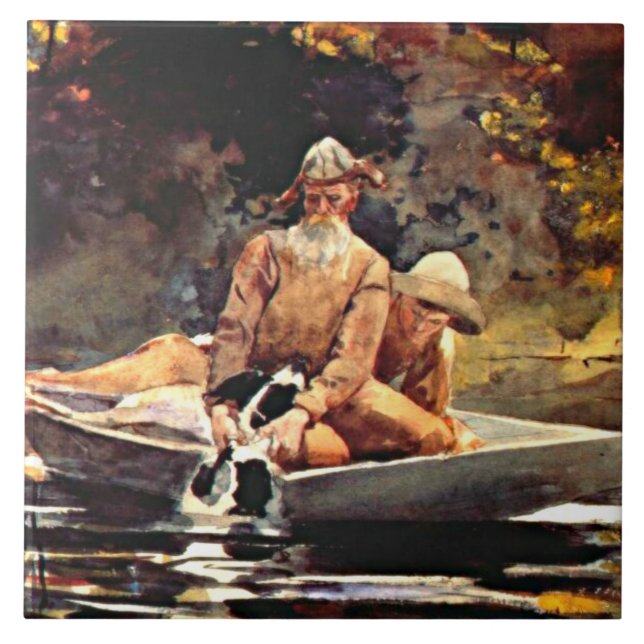 Homer - After the Hunt Tile (Front)