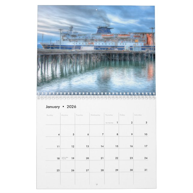 Homer Alaska Photo Wall Calendar 2013 (Jan 2026)