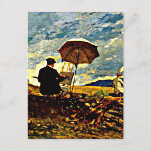 Homer: Artists Sketching in the White Mountains Postcard