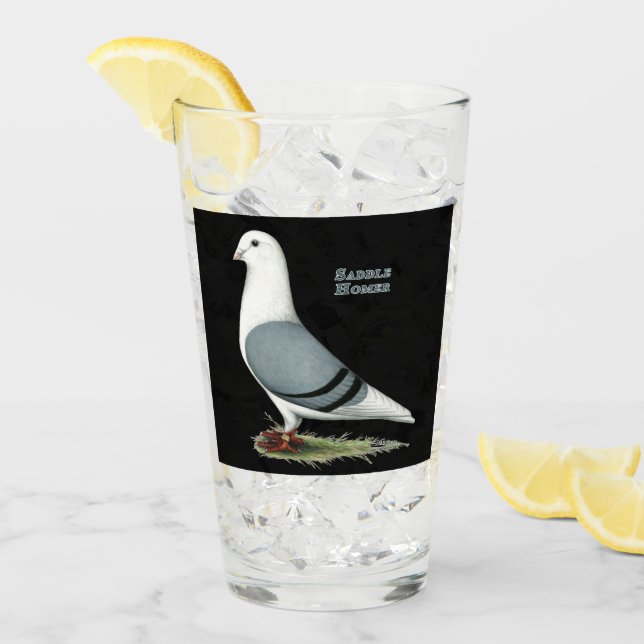 Homer Blue Saddle Glass (Front Ice)