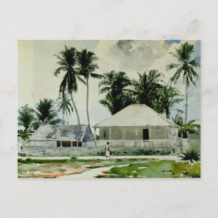 Homer - Cabins, Nassau Postcard