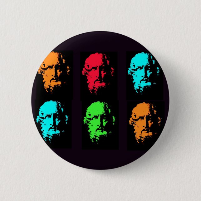 Homer Collage 6 Cm Round Badge (Front)