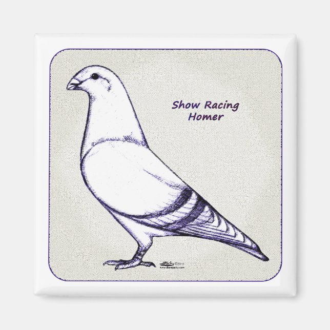 Homer Design Magnet (Front)