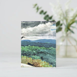 Homer - Hilly Landscape, Postcard