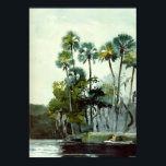 Homer - Homosassa River Poster<br><div class="desc">Winslow Homer painting,  Homosassa River,  poster.</div>