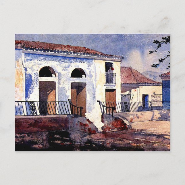 Homer - House, Santiago, Cuba Postcard (Front)