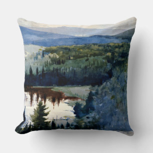 Homer - Indian Village, Adirondacks Cushion
