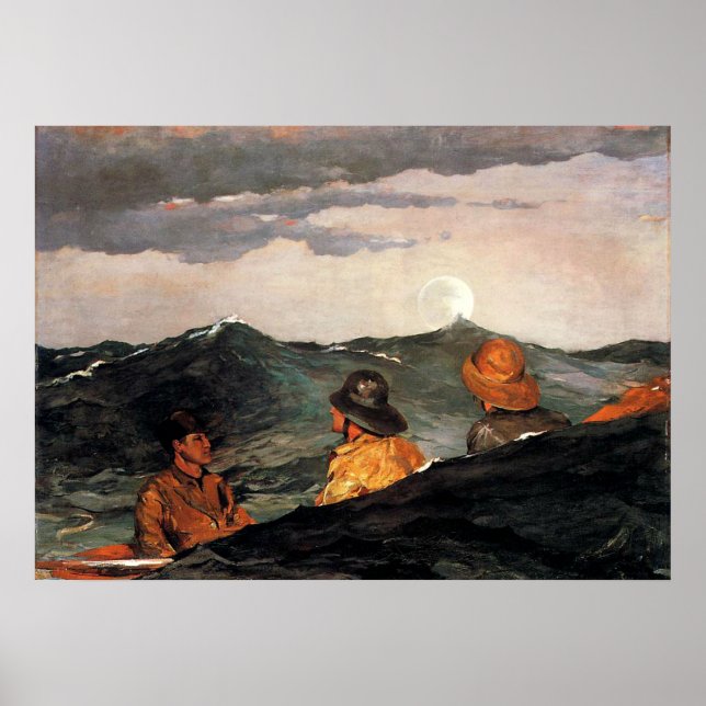 Homer - Kissing the Moon Poster (Front)