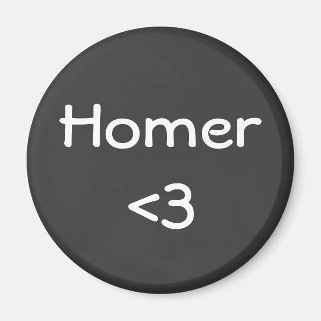 Homer love magnet (Front)