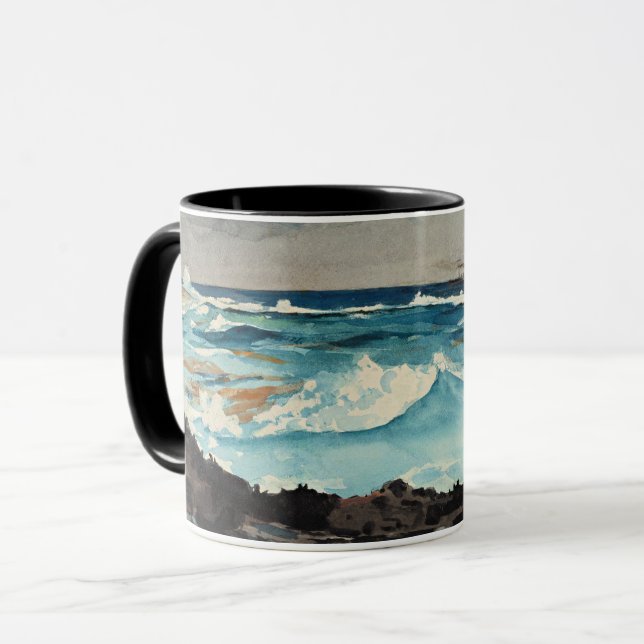 Homer - Shore and Surf, Nassau Mug (Front Left)