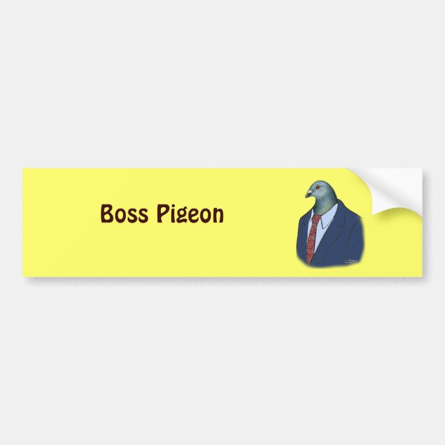 Homer Suit Bumper Sticker (Front)