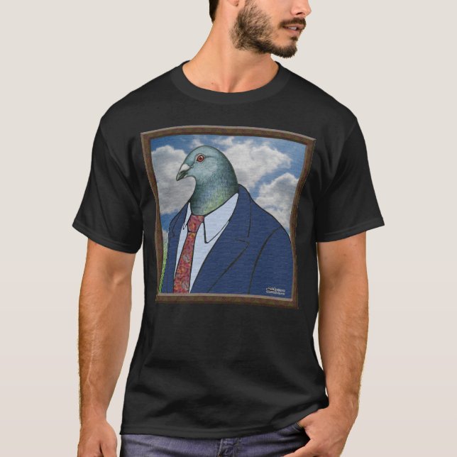 Homer Suit Framed T-Shirt (Front)