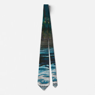 Homer - The Rapids, Hudson River, Adirondacks Tie
